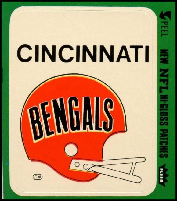 Cincinnati Bengals Helmet VAR